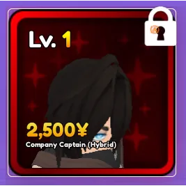 ANIME VANGUARDS COMPANY CAPTAIN
