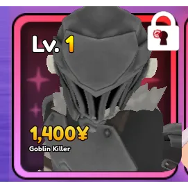 ANIME VANGUARDS - GOBLIN KILLER