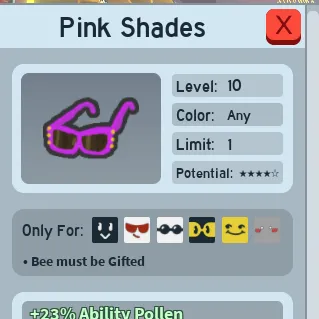 Pink Shades with Focus
