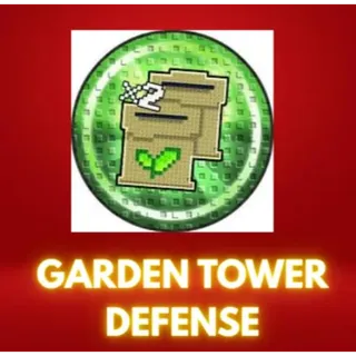 2x Seed | Garden Tower Defense