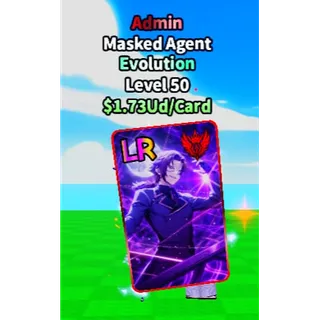 Admin Masked Agent Evolution | Anime Card Farm