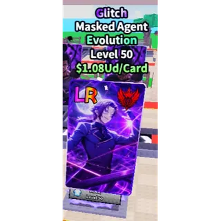 GLITCH Masked Agent Evolution | Anime Card Farm