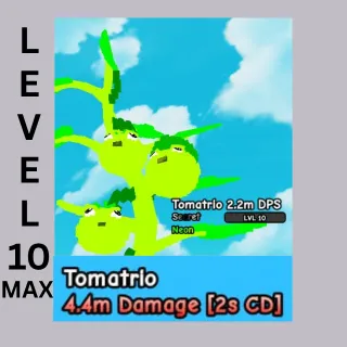 Titanic Neon Tomatrio (4.4M DMG/ 2.2M DPS) Max Level 10