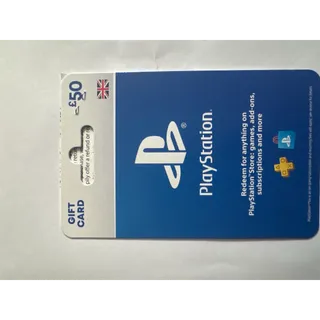 £50.00 GBP PlayStation Store
