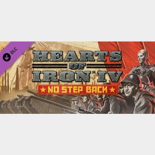 Hearts of Iron IV: No Step Back Steam CD Key