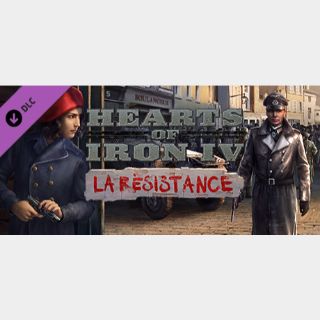 Hearts of Iron IV: La Resistance Steam CD Key