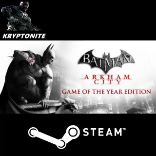 Batman: Arkham City GOTY Edition + 𝐄𝐥𝐢𝐭𝐞 𝐛𝐨𝐧𝐮𝐬 [x2 Steam keys] *Fast* - 𝐅𝐮𝐥𝐥 𝐆𝐚𝐦𝐞𝐬