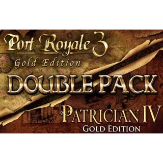 Port Royale 3 Gold and Patrician IV Gold - Double Pack Steam CD Key 