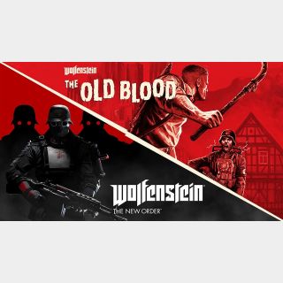 Wolfenstein The New Order and The Old Blood Double Pack Steam CD Key