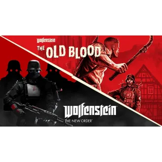 Wolfenstein The New Order and The Old Blood Double Pack Steam CD Key