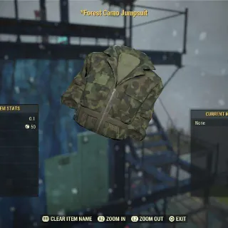 Forest Camo Jumpsuit