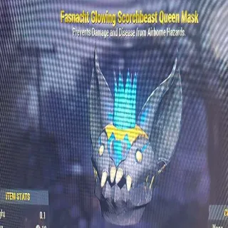 Glowing SB Queen Mask