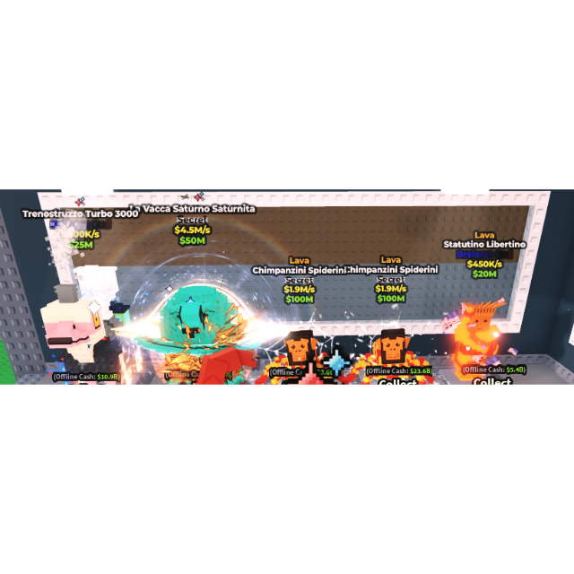steal a brainrot all items on picture many secrets and many brainrot ...