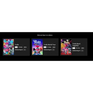 Trolls 3-Movie Collection HD MA