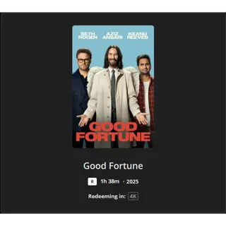 Good Fortune 4k MA