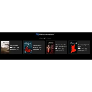 The Conjuring 4-Film Collection HD MA
