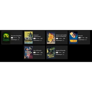 Dracula Complete Legacy Collection 4k MA