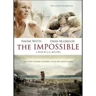 THE IMPOSSIBLE HD Vudu