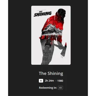 The Shining 4k MA