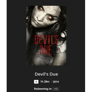 Devil's Due HD MA