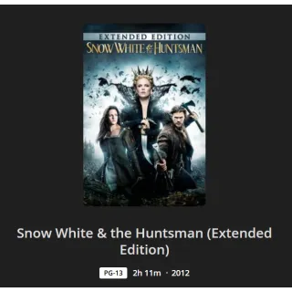 Snow White & the Huntsman (Extended) HD MA