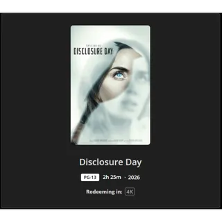Disclosure Day 4k MA