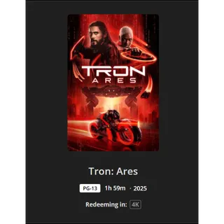Tron Ares 4k MA