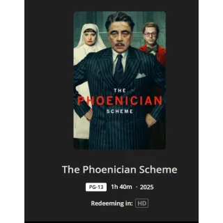 The Phoenician Scheme 4k MA