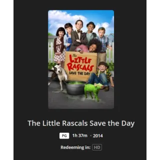 The Little Rascals Save the Day HD MA