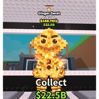 Gold Ginger Gerat w/ Fire Trait