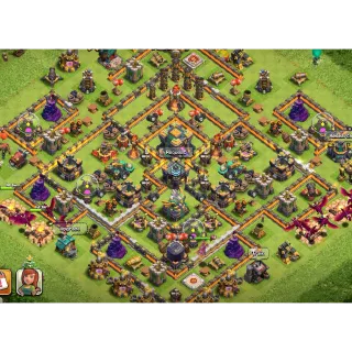 CLASH OF CLANS ACCOUNT TH14