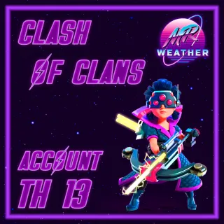 Clash of Clans TH 13 |Rushed Account|