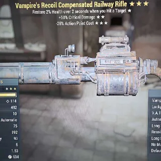 Weapon | V5025 Railway Rifle