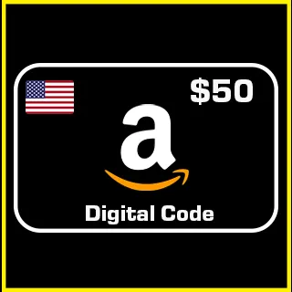 $ 50.00 USD Amazon US Gift Card Digital Code🔥