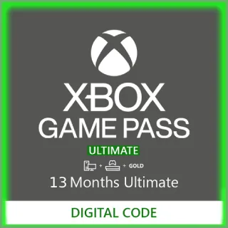 Xbox Game Pass Ultimate 13 Months - Global Activation Code