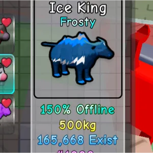 Ice Kings Hatch a cow