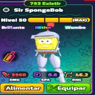 Spongebob Tower Defense | Max Sw Sir Spongebob #793