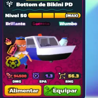 Spongebob Tower Defense | Max Nc Botton De Bikini Pd