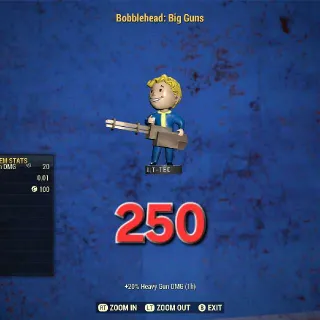 250 BIG GUN BOBBLEHEADS