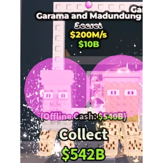 Garama and Madundung 200m/s