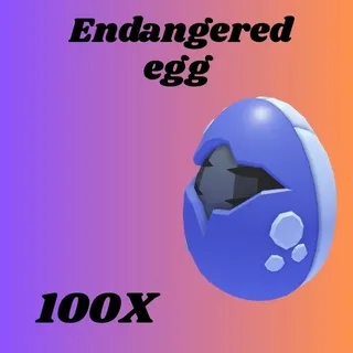 endangered Egg 100X  - Adopt Me