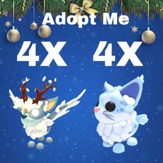 4X Cristmas Spirit 4X Maine Coon - Adopt Me 
