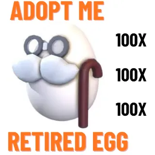 100x Retired Egg