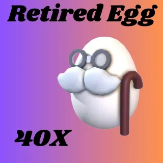 Retired Egg 40X-Adopt Me