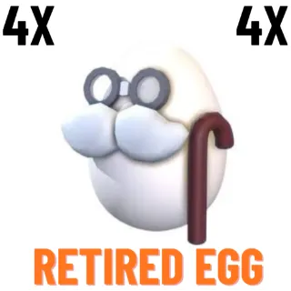 4x Retired Egg