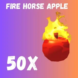 Fire horse apple 50x-Adopt Me