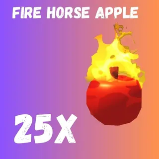 Fire horse apple 25x-Adopt Me