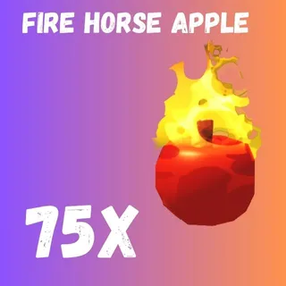 Fire horse apple 75x-Adopt Me