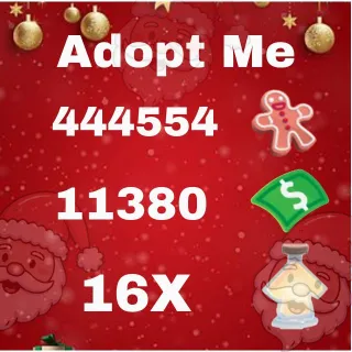 Age Up Potion + Bucks + Gingerbread - Adopt Me