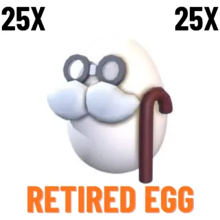 25x Retired Egg